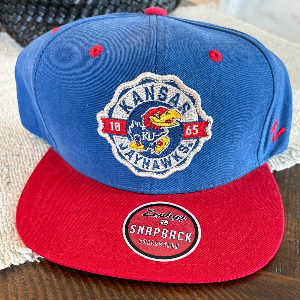 Zephyr Milestone University of Kansas Snapback Hat